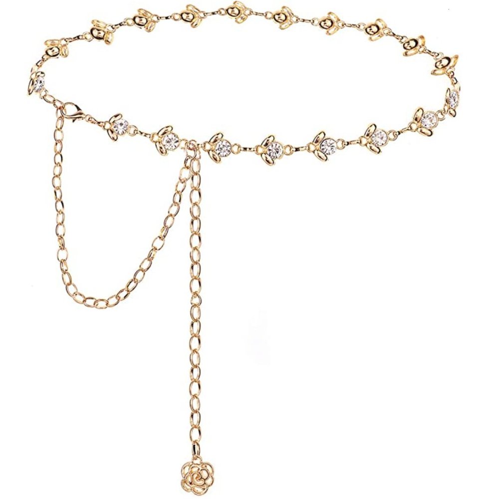 Bridal Belt - Gold - Size Small